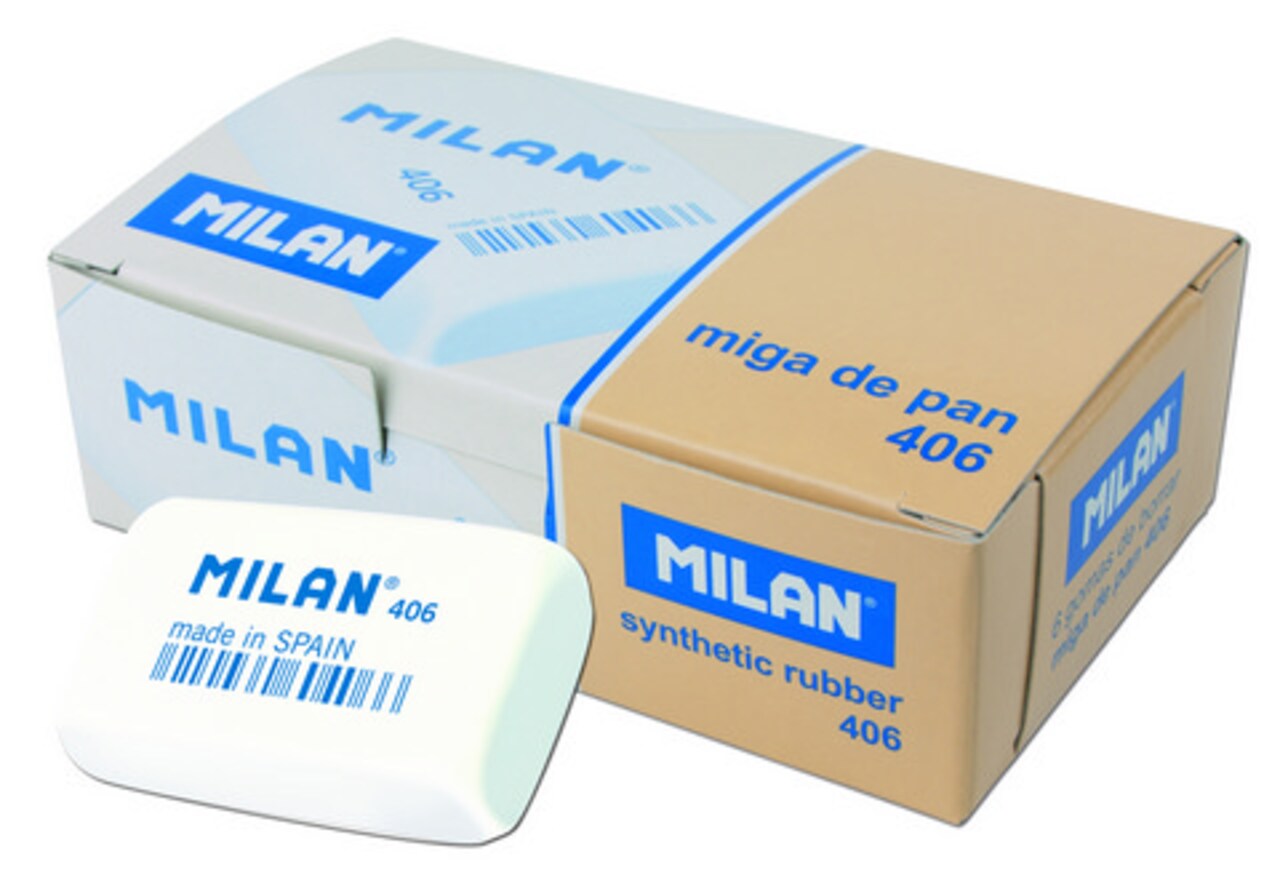 Milan Big Synthetic Rubber Eraser (406)